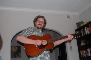 Mark and his guitar